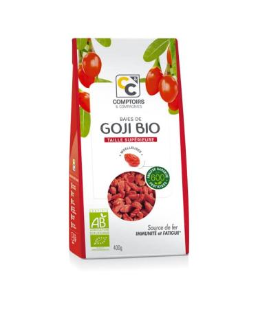 Comptoirs et Compagnies Organic Goji Berries from Tibet 400 g Pack of 1