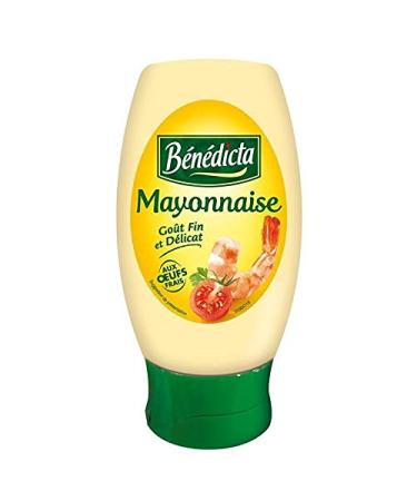 Bénédicta Mayonnaise Goût Fin et Délicat aux Oeufs Frais 235g (lot de 6)