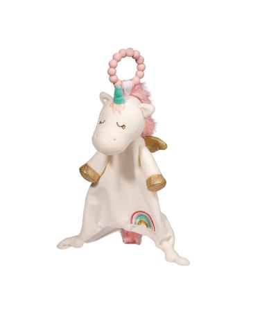 Douglas Baby Unicorn Teether Plush Stuffed Animal Toy
