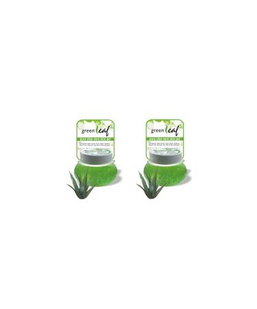 Pack of 2 - Brihans Green Leaf Pure Aloe Vera Skin Gel(125gms x 2)