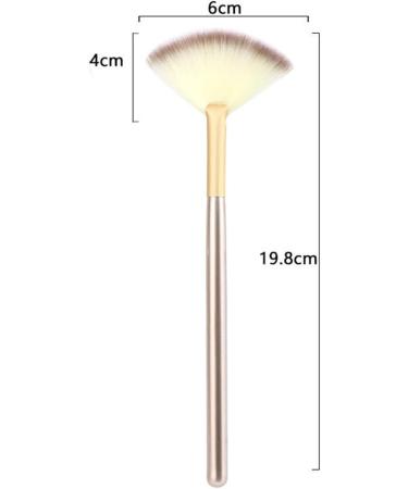 CENPEK 10-Piece Brushes for Facials Soft Facial Fan Applicator Brushes Professional Blending Makeup Brush with Comfortable Wood Handle for Mask Mud Cream Makeup Esthetician - Buy Online on GoSupps.com