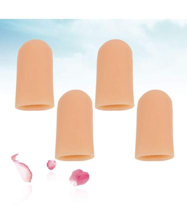 Silicone Gel Toe Protectors - Breathable Toe Caps for Blisters Size L (10pcs) - Buy Online on GoSupps.com