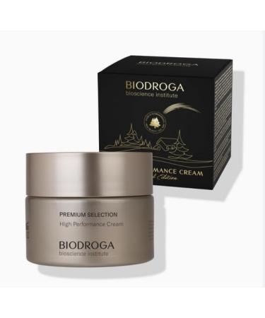 Biodroga Premium Selection High Performance Cream - 24K Gold 95.8% Natural Luxurious Anti-Aging Moisturizer for Mature Skin - Fragrance-Free & Paraben-Free - 1.7 oz - Buy Online on GoSupps.com