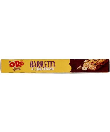  Italian Gourmet E.R. Oro Saiwa Barretta ai Cereali Integrali e al Cioccolato Fondente e Nocciole snack bar with whole cereals and dark chocolates and hazelnuts 3 x 160 g + Italian Gourmet pulp 400 g - Buy Online on GoSupps.com