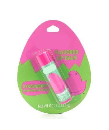 Easter Bunny Candy Flavored Lip Balm - Strawberry Marshmallow Creme - Net Wt. 0.12 oz / 3.4 g