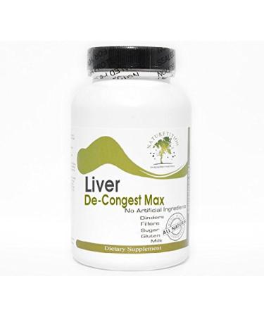 Liver De-Congest Max 90 Capsules - No Additives Naturetition Supplements