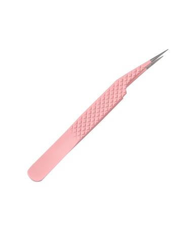 Professional False Eyelash Extension Tweezers Straight and Curved High-Quality Lash Extension Tools for Lash Fan Isolation Smooth Stainless Steel Grip By Wendy lashes. tweezers-1