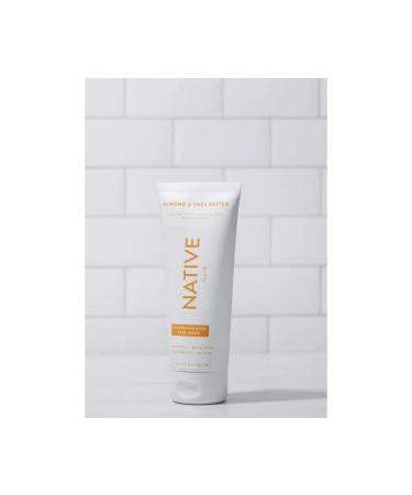 Native Almond & Shea Butter Deep Conditioner - Strengthening Hair Mask 6 fl oz - Sulfate, Paraben, and Silicone Free - Buy Online on GoSupps.com