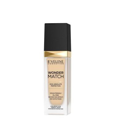 Fond de teint luxueux Eveline Cosmetics Wonder Match pour le visage 30 ml n 05 Light 05 Porcelaine Light Porcellain 148 g (Lot de 1)