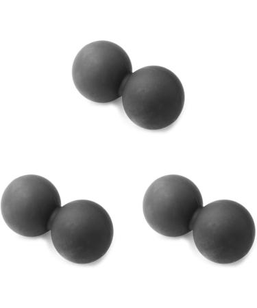 Buy Gleavi 3-St Joint Massage Globe Balls - Peanut Ball Massage Gear for Fitness Studio | 3-Piece Set - Black - Buy Online on GoSupps.com