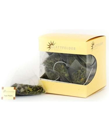 Glattfelder St. Moritz - Trais Fluors BIO (Organic herbal tea) - 15 x 2 pyramid tea bags (total: 30 tea bags)