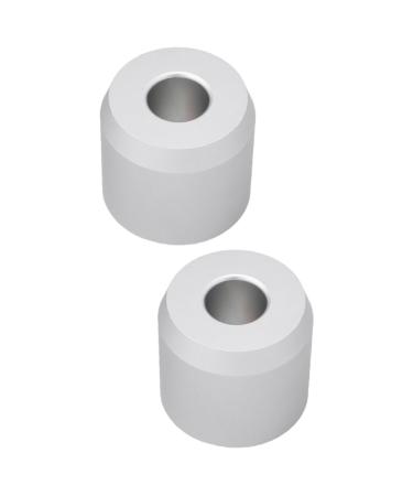 DOITOOL 2pcs Shaving Base Hairdressing Tools Metal Stand Manual Shaving Brush Holder Base As Picturedx2pcs mediumx2pcs