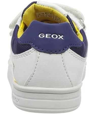 Geox Baby Boy's B Djrock B Sneakers - 5 UK Child - White Navy | Shop Now - Buy Online on GoSupps.com