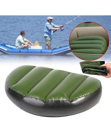 Comfortable Waterproof Green Inflatable Kayak Seat Cushion for Fishing & Camping - Buy Online on GoSupps.com
