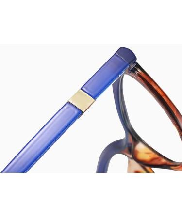 Shop Large Anti Eyestrain Cat-Eye Blue Light Blocking Reading Glasses +200 Red | International Shipping - Buy Online on GoSupps.com