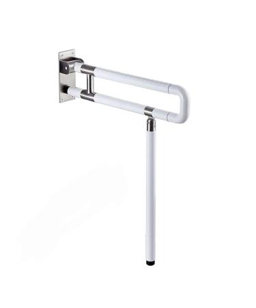 Bathroom Grab Bar Safety Support Rail Railings for Toilet Safety Flip Up Bathroom Grab Bar With Grip Toilet Rail With Adjustable Hei