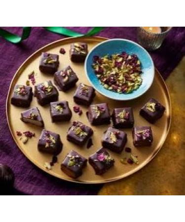 Chocolate Burfi 1Kg Indian Traditional Sweet Best Gift For All Occasions Raksha Bandhan Rakhi Marriage Diwali Holi Ganesh Chaturthi Festival Treat For Family & Friend - Buy Online on GoSupps.com