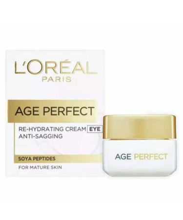 L'Oreal Age Perfect Reinforcing Eye Cream 15ml - For Mature Skin - Buy Online on GoSupps.com