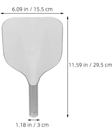 Baluue Barber Salon Face Mask Shields Hair Spray Plastic Face Protector Mask Water Proof Reusable Hairspray Shields 2pcs - Buy Online on GoSupps.com