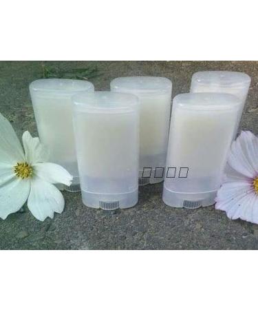 10 PCS 15g Clear Oval Lip Balm & Deodorant Containers - Travel Size Twist Up Hair Wax & Lipstick Tube Set - Buy Online on GoSupps.com