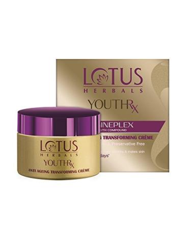 Lotuss Herbals Youthrx AntiAgeing Tranforming Creme 50g