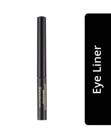 Max Factor Color X-Pert Waterproof Eyeliner Deep Black 01 - Liquid Eyeliner for Perfect Cat Eye - 2 ml International Shipping - Buy Online on GoSupps.com