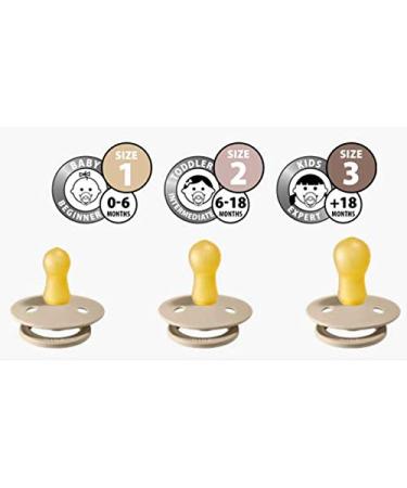 Buy Hevea S Bibs Soother (0+) in Mocha - Eco-Friendly Baby Soothers for International Shipping - Buy Online on GoSupps.com