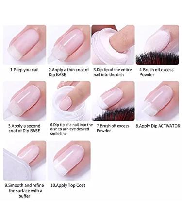 Artdone Dipping Powder Nail Set - 42 Colors, Long Lasting, Lamp-Free, Glitter Nail Art Decoration - Buy Online on GoSupps.com