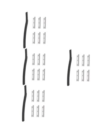 PopetPop 4 sets of razor eyebraser head razor facial razor Facehaarrasier Razen eyebrow razor rustproof steel cosmetics Miss shaman