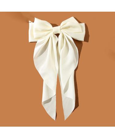 Duories Large hair clip 40cm long elegant fabric hair loop clip hair needle loop women hair clips hair clip hair clip hair accessories for women girls fat hair thin hair cream