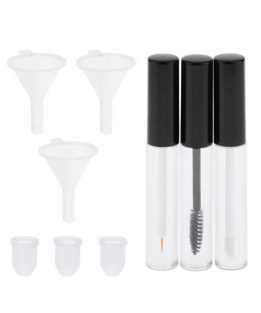 Refillable Oil Tube with Precision and Funnel Set Clear 10ml