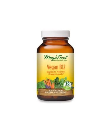 MegaFood Vegan B12 30 Tablets