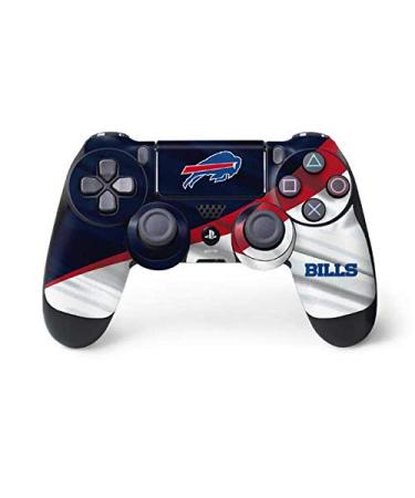 Skinit Decal Gaming Skin Compatible with PS4 Controller - Officially Licensed NFL Buffalo Bills Design