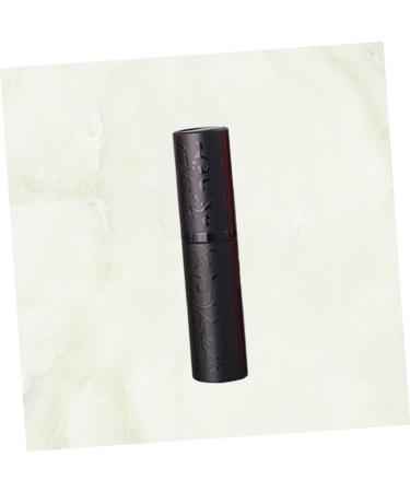 Angoily Travel Small Spray Bottle - 10.3cm Glass Container | Black | Perfect for Travel & Skincare - Buy Online on GoSupps.com