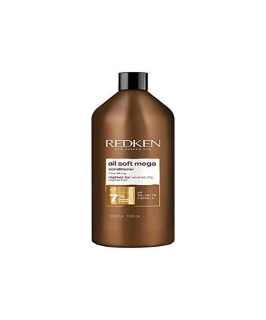 Redken, Ultra Nourishing Conditioner for Dry & Damaged Hair, Proteins & Argan Oil, All Soft Mega, 300 ml
