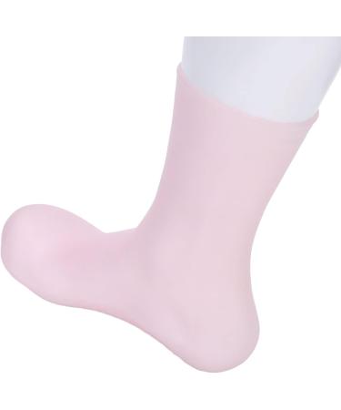 Sonew Silicone Moisturizing Socks High Elastic Prevent Cracking Gel Sock for Dry Cracked Feet Spa Gel Socks (S) - Buy Online on GoSupps.com