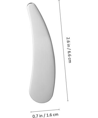 Beavorty 8 Pcs Cosmetic Spatula Facial Spatula Facial Cream Spatula Metal Makeup Spatula Mini Spatula Face Cream Spatula Make up Spatula Tool Face Cream Scoop Makeup Scoop Spatula 1 g (Pack of 1) As Shownx4pcs - Buy Online on GoSupps.com