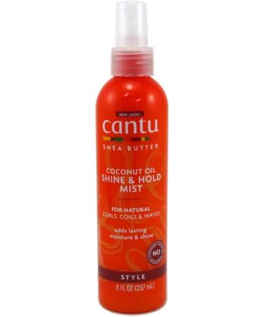  CANTU Cantu Natural Hair 6-Bottle Set of Coconut Oil for Shine and Hold 248 ml - Buy Online on GoSupps.com