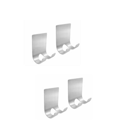 Zerodeko 4 pieces of shaving hook shower shaver holder for the bathroom hook for bathroom hook hooks for storing the razor plug holder hook holding racks key shower head