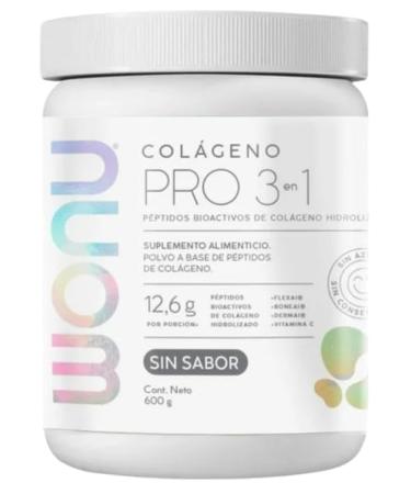 Bottle Unflavored PRO Wonu 3 in 1 600 g