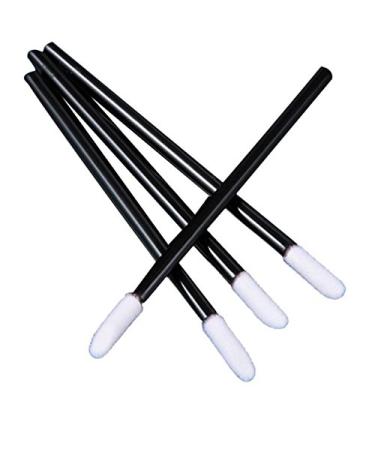 200 Disposable Lip Brushes - Lipstick & Lip Gloss Applicator Tool Kit in Black - Buy Online on GoSupps.com