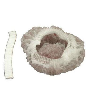 1000 Ct. White Disposable Bouffant Caps - Banded Non-Woven Accordion Style - Bulk Pack - Buy Online on GoSupps.com