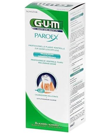 GUM Paroex Mouthwash 0.06 CHX - 6-Pack 500ml | International Shipping Available - Buy Online on GoSupps.com