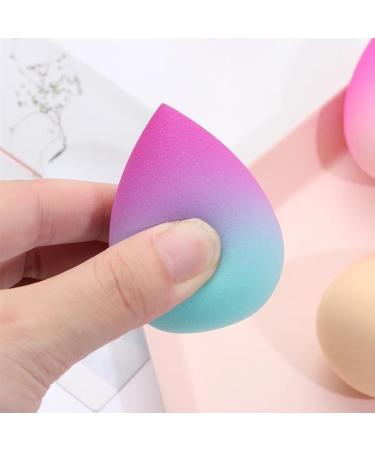 Soft And Elastic Color Cosmetics Egg Vibrant Make Up Sponge Achieve Seamless Makeup Looks Effortlessly(Black) - Buy Online on GoSupps.com