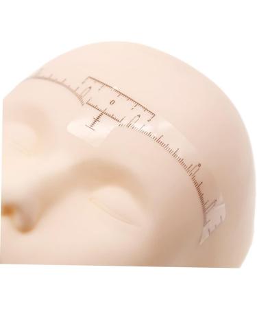 Beavorty Disposable Gauge 120pcs Tools Mini Measure Tool Eyebrow Ruler Sticker Caliper Disposable Eyebrow Shaping Tools - Buy Online on GoSupps.com