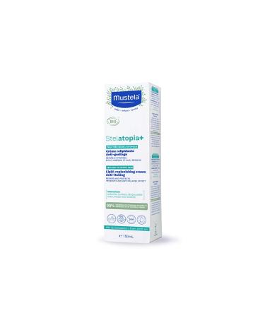 Mustela Stelatopia Antiitch cream BIO face and body babies children whole family extremely dry skin or atopic dermatitis 99 natural ingredients 150ml