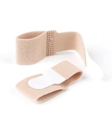 Wudaizhi Broken Toe Wraps - 2pcs Fabric Toe Splint & Toe Pads Bandages for Finger Protection & Straightening - International Shipping Available - Buy Online on GoSupps.com