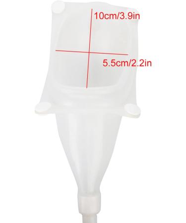 Urine Collector Men Wearable Silicone Urine Catheter Bags Silicone Incontinence Bags with Elastic Waistband - Buy Online on GoSupps.com