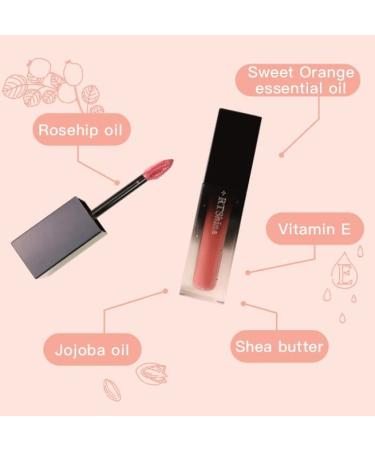 Hydrating Lip Glow & Gloss 3PCS Gift Set - Clean Beauty, Nude Red, Lightweight & Nourishing - Cruelty-Free - 0.14fl/oz. each - Buy Online on GoSupps.com