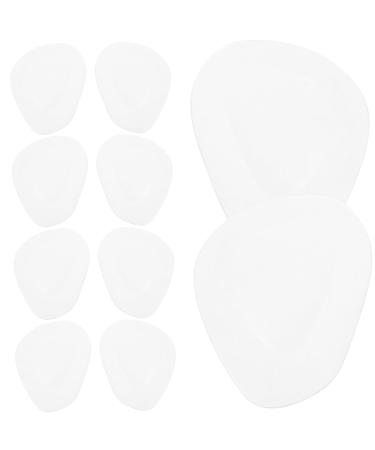 Milisten 5 Pairs Womens Shoe Insoles Neuroma Cushion Shoes Accessories Forefoot Pads for Women Heels Clear jel Thicken Shoes Pad Foot Pads for Heels Anti-Slip Insoles Miss Boots Front feet